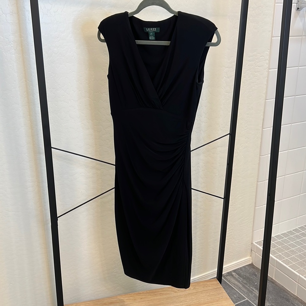 Lauren by Ralph Lauren Black Dress Size Small
